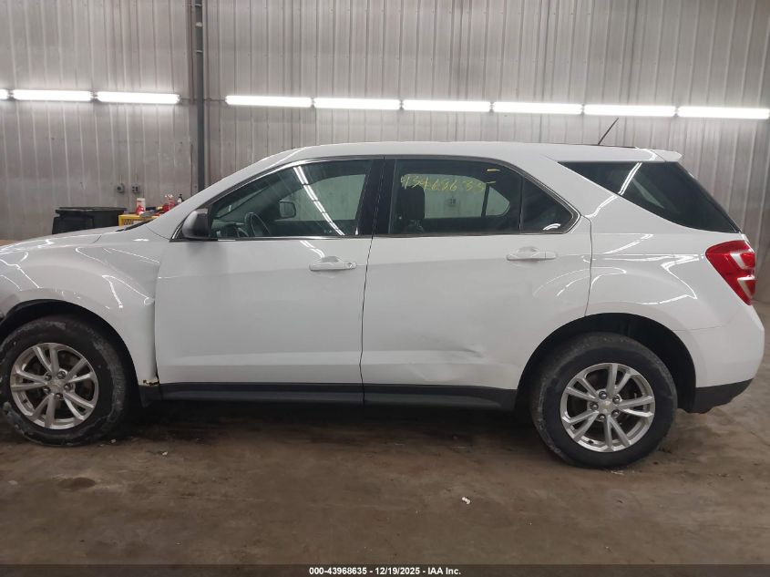 2017 Chevrolet Equinox Ls VIN: 2GNFLEEK5H6273034 Lot: 43968635