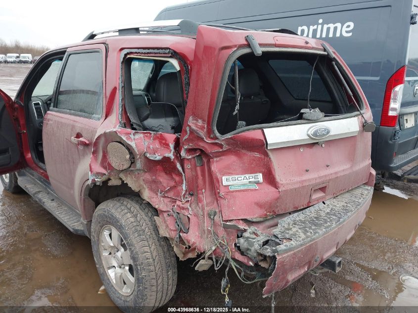 2012 Ford Escape Limited VIN: 1FMCU0E79CKC63938 Lot: 43968636