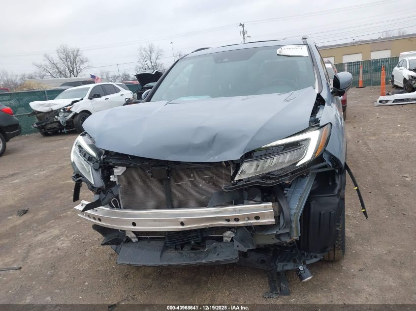 2022 Honda Pilot Awd Black Edition VIN: 5FNYF6H71NB082190 Lot: 43968641