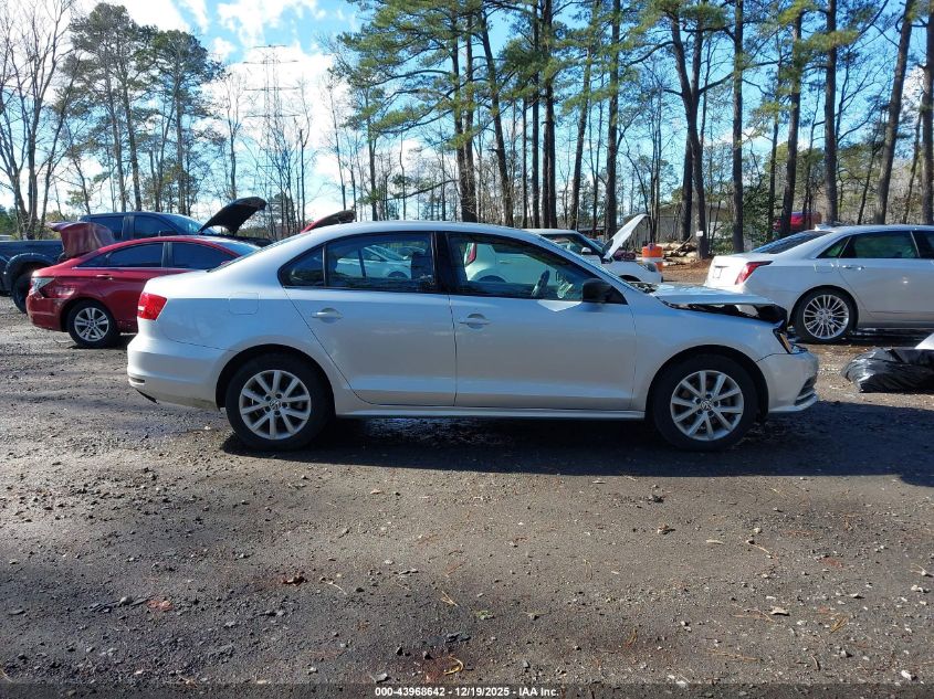 2015 Volkswagen Jetta 1.8T Se VIN: 3VWD07AJ7FM245169 Lot: 43968642