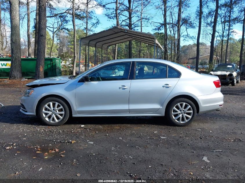 2015 Volkswagen Jetta 1.8T Se VIN: 3VWD07AJ7FM245169 Lot: 43968642
