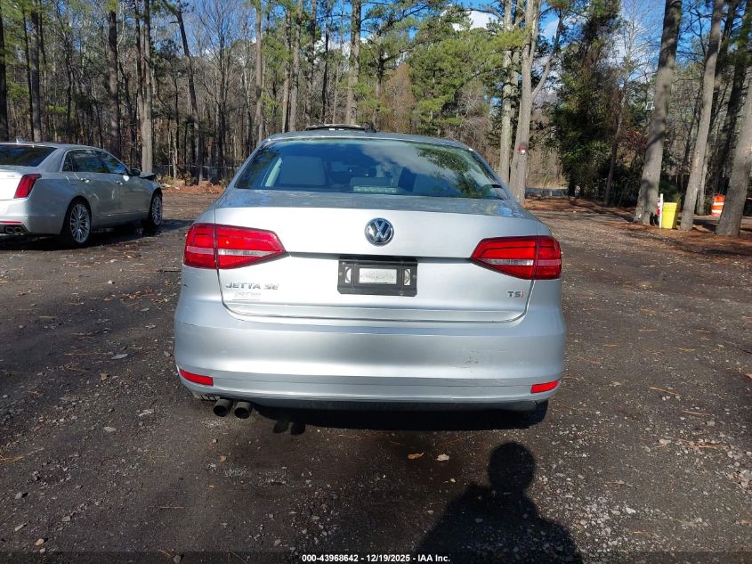 2015 Volkswagen Jetta 1.8T Se VIN: 3VWD07AJ7FM245169 Lot: 43968642