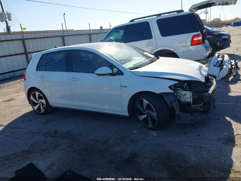 2018 Volkswagen Golf Gti 2.0T Autobahn/2.0T S/2.0T Se VIN: 3VW447AU1JM266140 Lot: 43968650