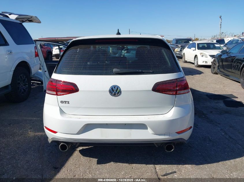 2018 Volkswagen Golf Gti 2.0T Autobahn/2.0T S/2.0T Se VIN: 3VW447AU1JM266140 Lot: 43968650