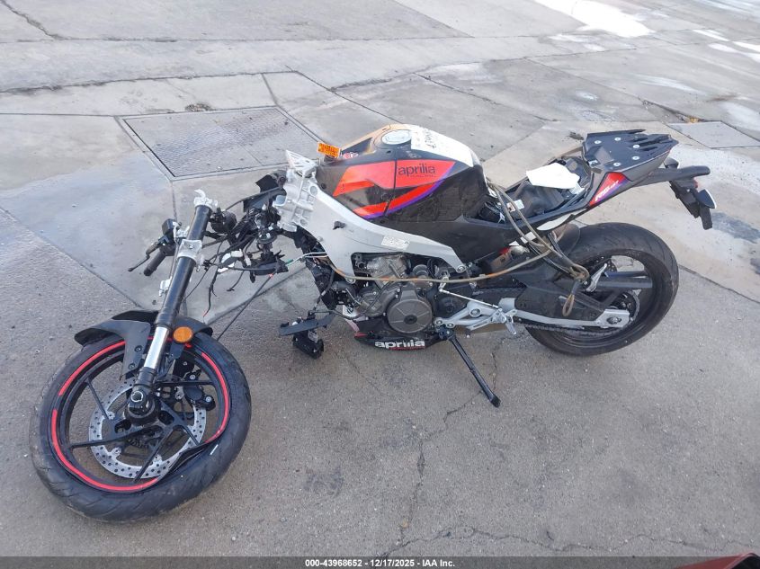 2025 Aprilia Rs 457 VIN: ZD4XEUA04S6002814 Lot: 43968652