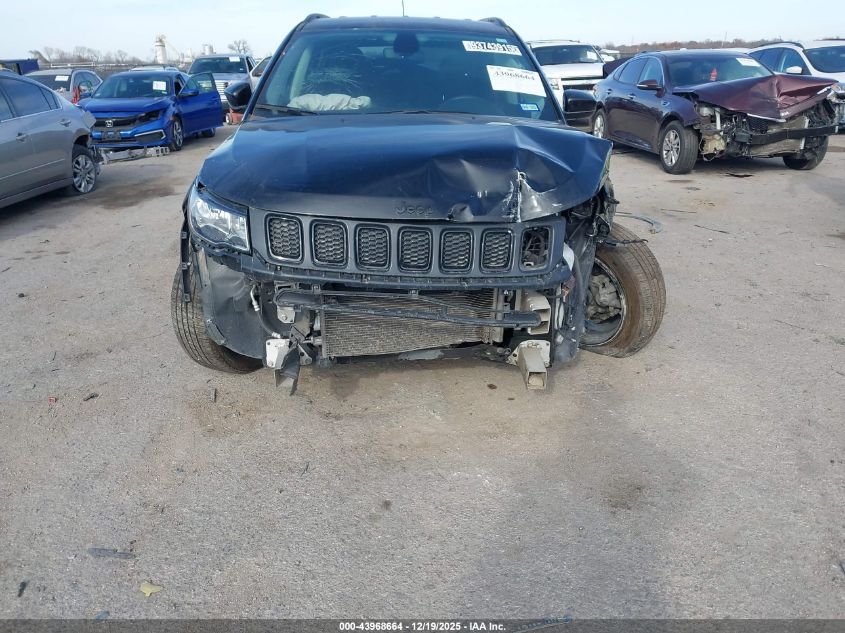 2021 Jeep Compass Altitude 4X4 VIN: 3C4NJDBB3MT578904 Lot: 43968664
