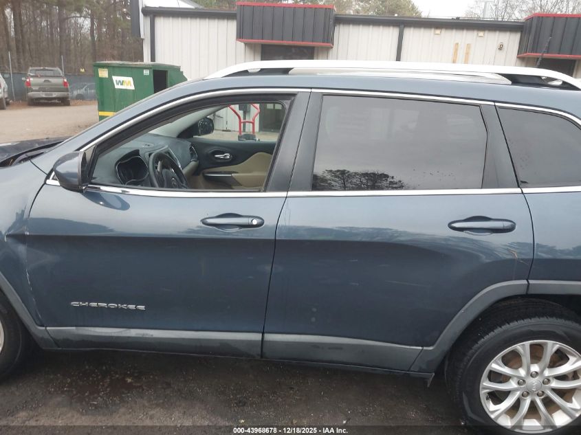 2019 Jeep Cherokee Latitude Fwd VIN: 1C4PJLCX6KD383881 Lot: 43968678