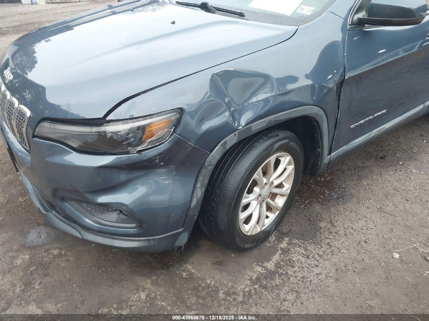 2019 Jeep Cherokee Latitude Fwd VIN: 1C4PJLCX6KD383881 Lot: 43968678