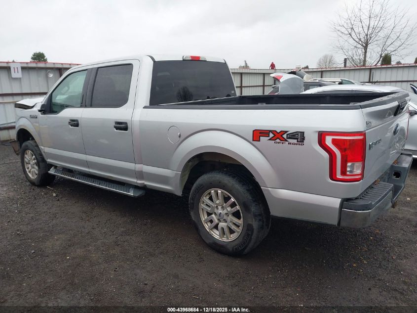 2016 Ford F-150 Xlt VIN: 1FTFW1EF9GKE87211 Lot: 43968684