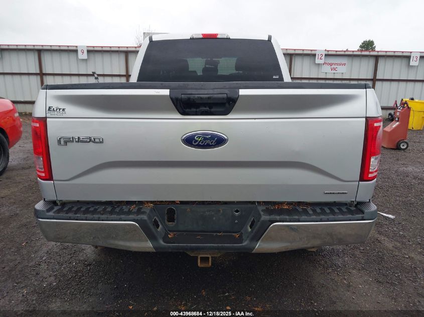 2016 Ford F-150 Xlt VIN: 1FTFW1EF9GKE87211 Lot: 43968684