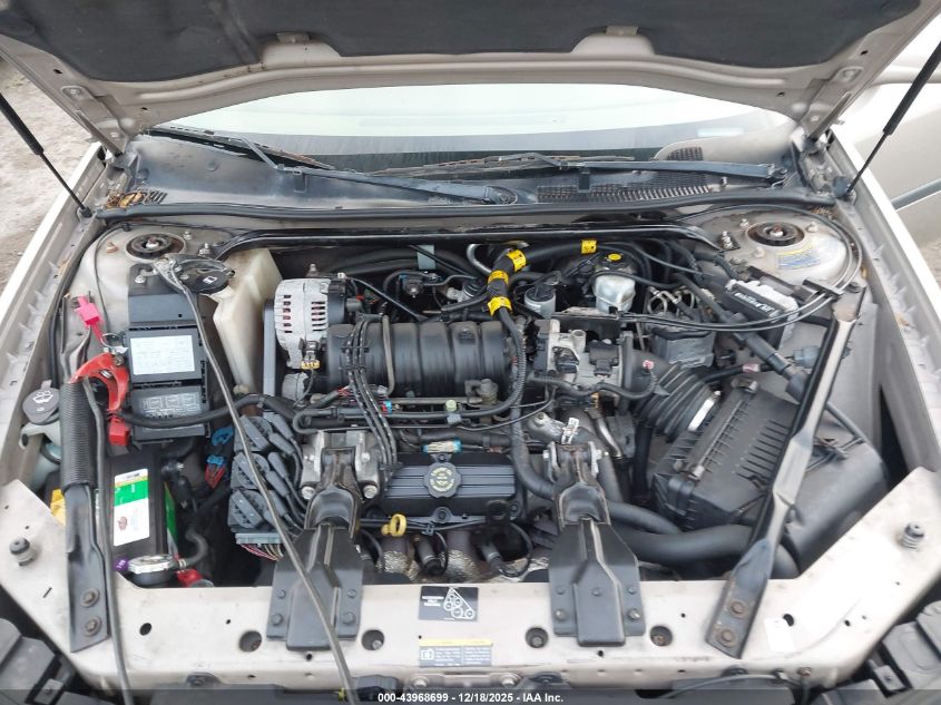 2002 Chevrolet Impala VIN: 2G1WF55K029358085 Lot: 43968699