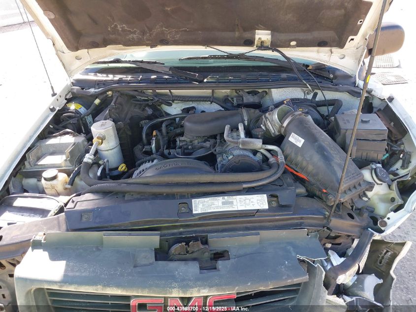 2001 GMC Sonoma Sl VIN: 1GTCS14W618233766 Lot: 43968700