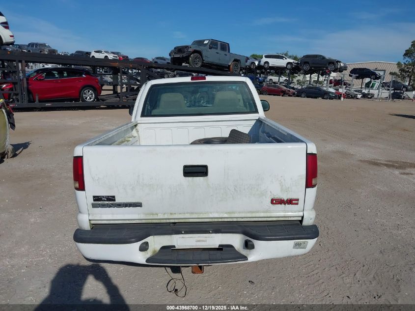 2001 GMC Sonoma Sl VIN: 1GTCS14W618233766 Lot: 43968700