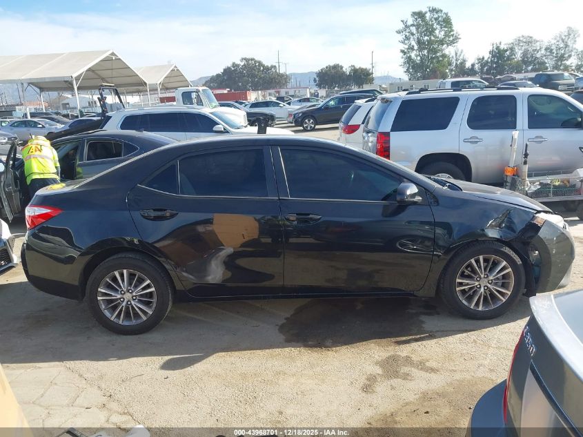 2014 Toyota Corolla Le Plus VIN: 5YFBURHE3EP011573 Lot: 43968701