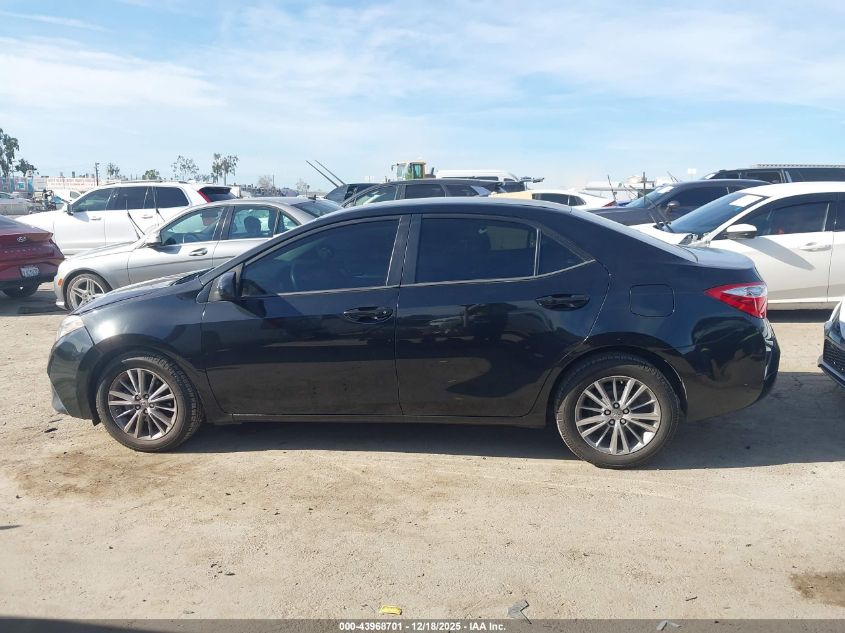 2014 Toyota Corolla Le Plus VIN: 5YFBURHE3EP011573 Lot: 43968701