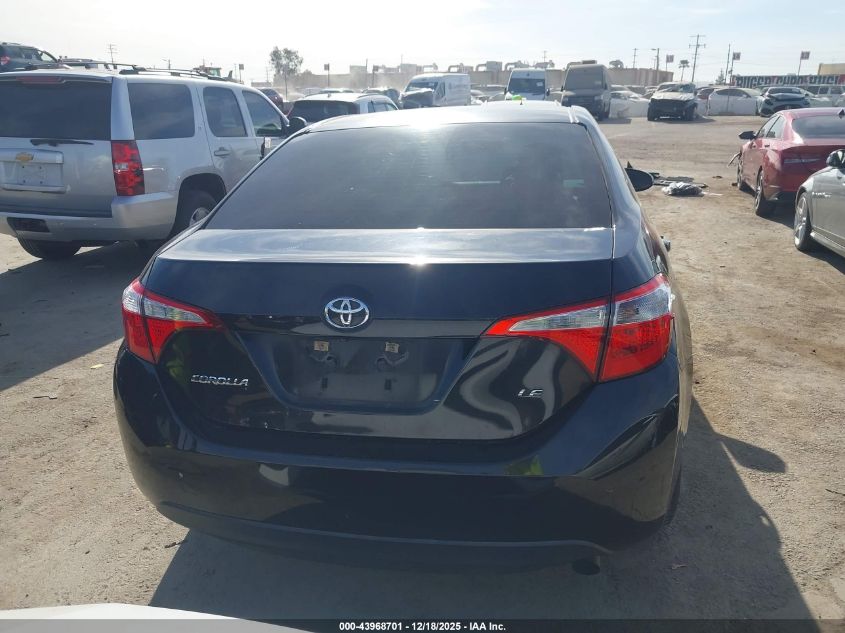 2014 Toyota Corolla Le Plus VIN: 5YFBURHE3EP011573 Lot: 43968701