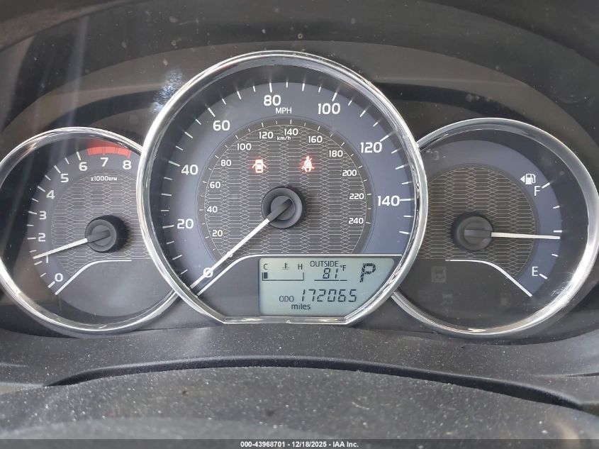 2014 Toyota Corolla Le Plus VIN: 5YFBURHE3EP011573 Lot: 43968701