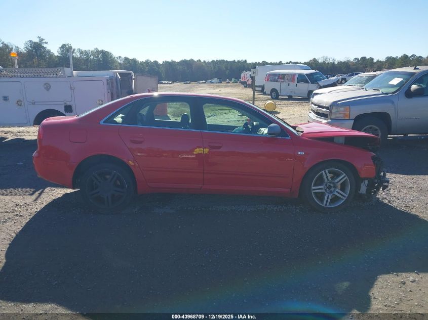 2008 Audi A4 2.0T VIN: WAUDF78E58A031093 Lot: 43968709