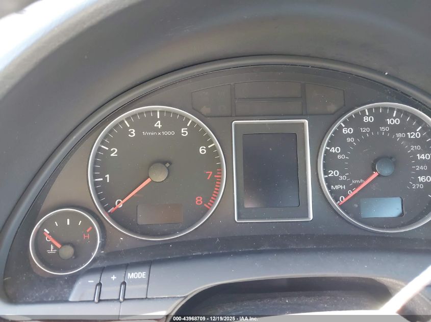 2008 Audi A4 2.0T VIN: WAUDF78E58A031093 Lot: 43968709