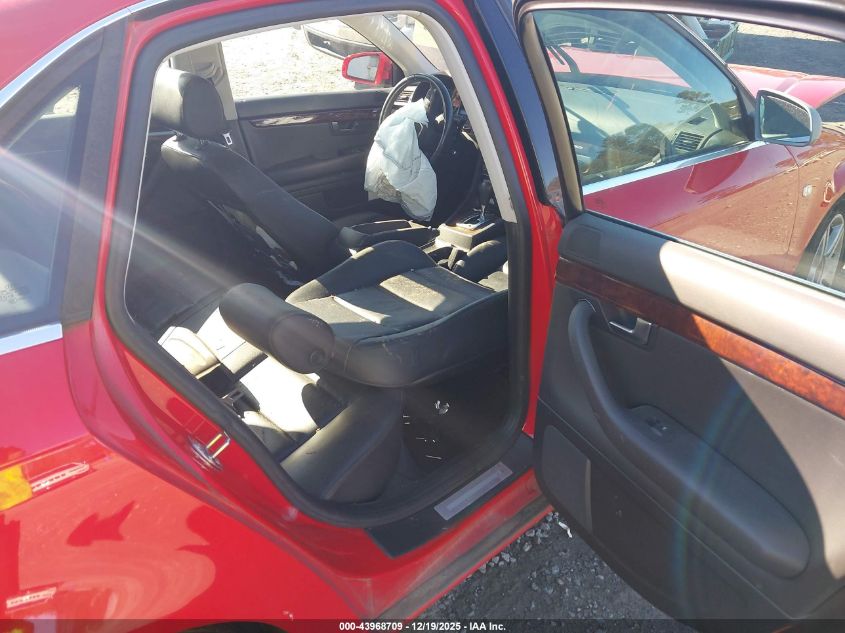 2008 Audi A4 2.0T VIN: WAUDF78E58A031093 Lot: 43968709