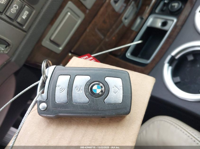 2003 BMW 745Li VIN: WBAGN63493DS43916 Lot: 43968715