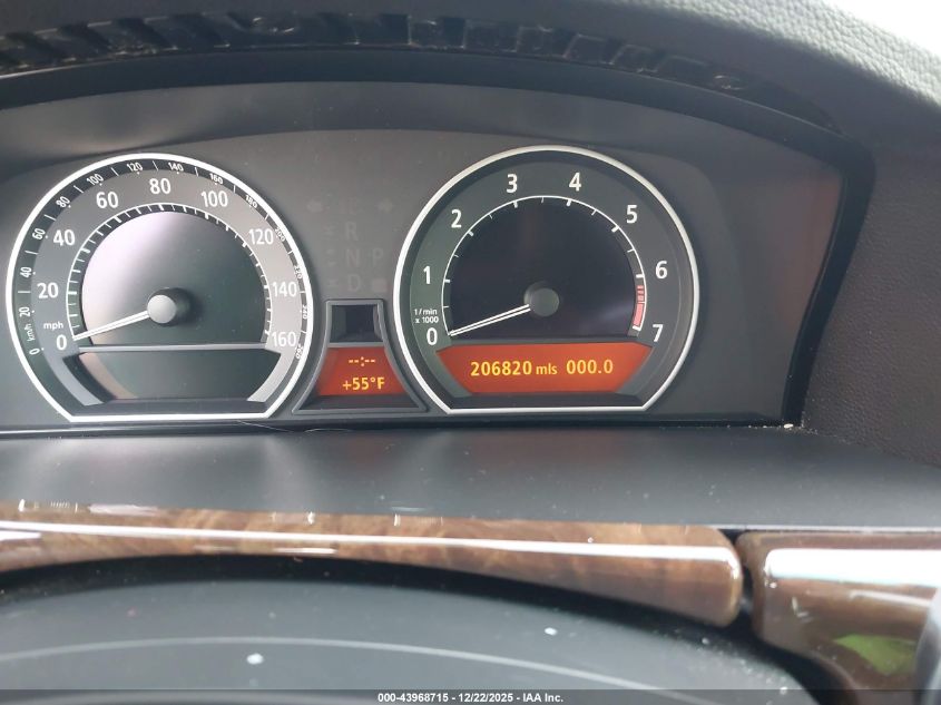 2003 BMW 745Li VIN: WBAGN63493DS43916 Lot: 43968715