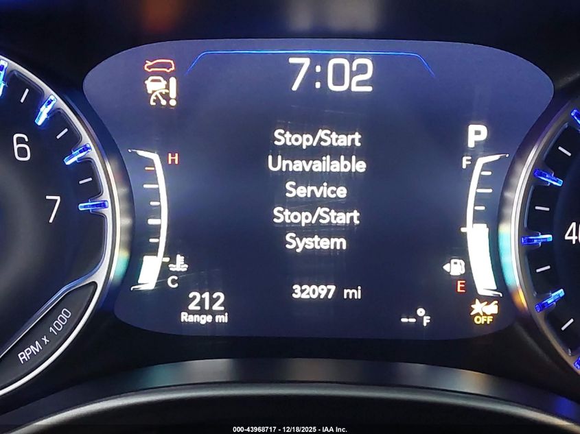 2025 Chrysler Pacifica Select VIN: 2C4RC1BG1SR507416 Lot: 43968717