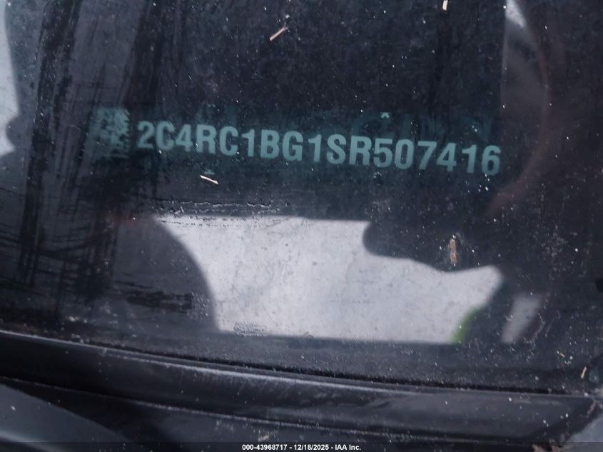 2025 Chrysler Pacifica Select VIN: 2C4RC1BG1SR507416 Lot: 43968717