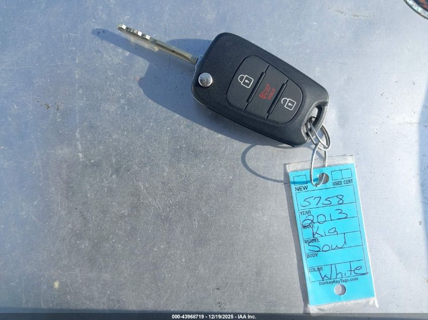 2013 Kia Soul ! VIN: KNDJT2A68D7526948 Lot: 43968719