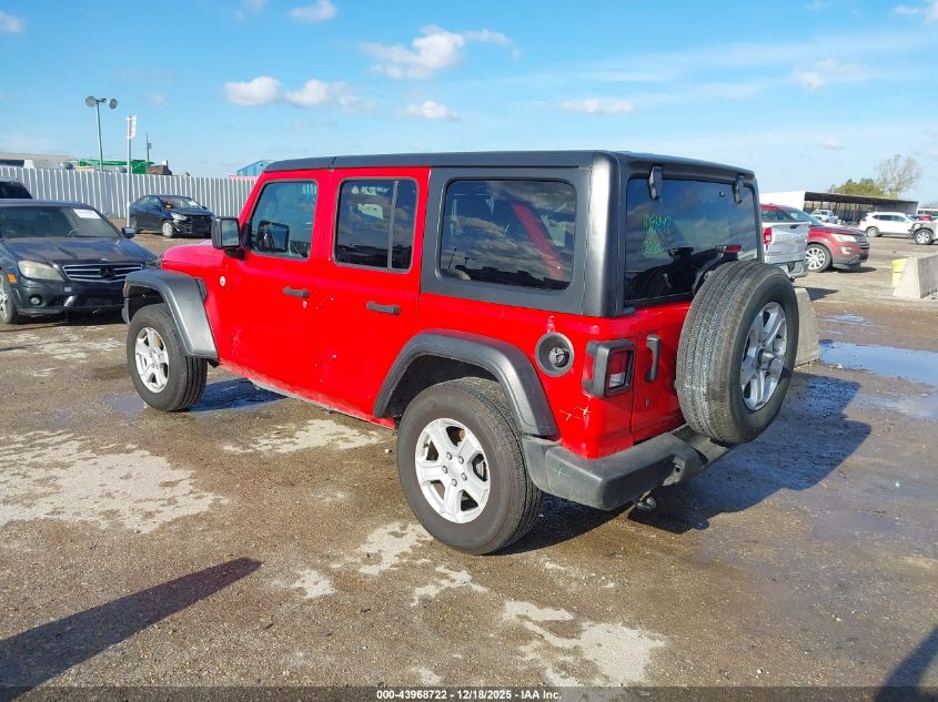 2019 Jeep Wrangler Unlimited Sport S 4X4