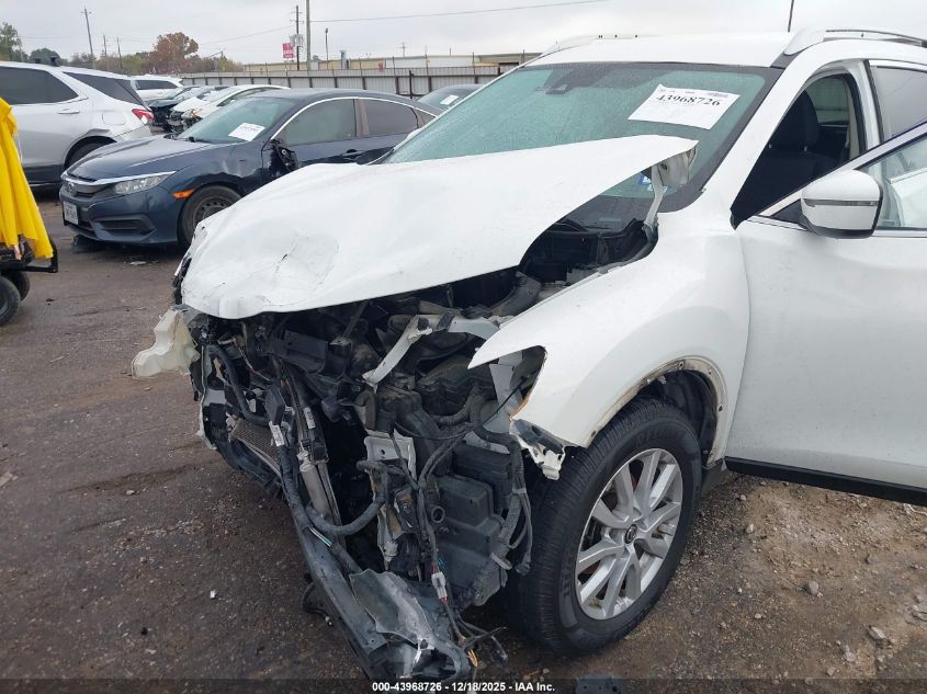 2019 Nissan Rogue Sv VIN: KNMAT2MT2KP536969 Lot: 43968726