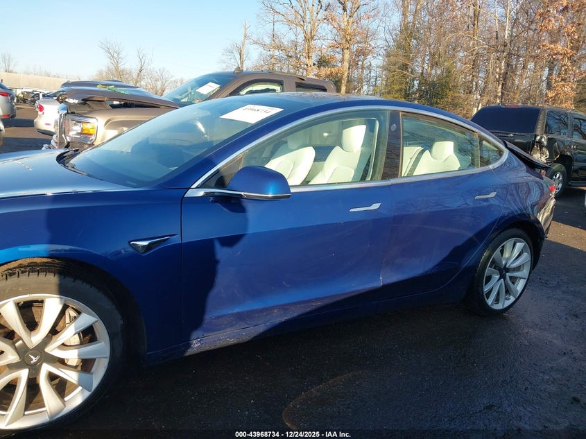 VIN 5YJ3E1EB9KF482275 2019 TESLA MODEL 3 LONG RANGE/PERFORMANCE