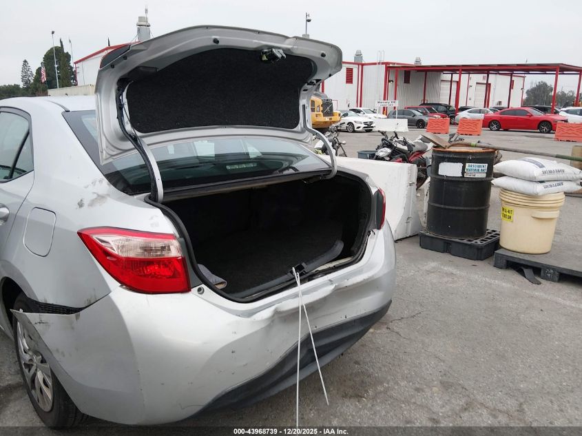 2017 Toyota Corolla Le VIN: 5YFBURHE2HP615586 Lot: 43968739