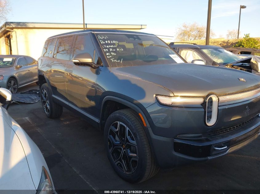 2025 Rivian R1S Adventure Dual Motor Large Pack/Adventure Dual Motor Max Pack VIN: 7PDSGBBA0SN050532 Lot: 43968741