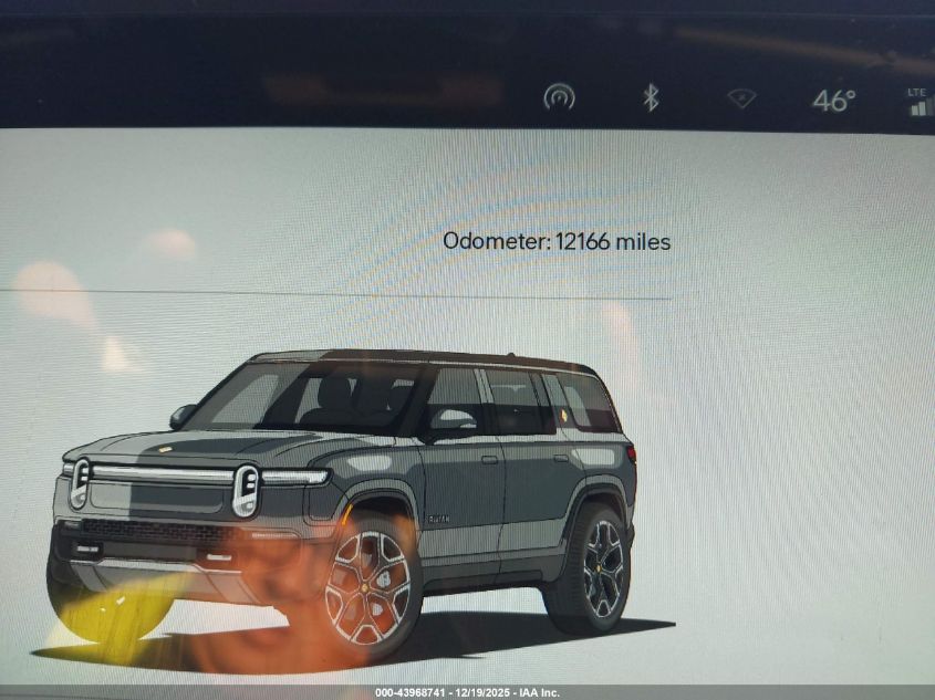 2025 Rivian R1S Adventure Dual Motor Large Pack/Adventure Dual Motor Max Pack VIN: 7PDSGBBA0SN050532 Lot: 43968741