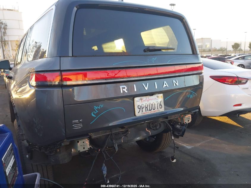 2025 Rivian R1S Adventure Dual Motor Large Pack/Adventure Dual Motor Max Pack VIN: 7PDSGBBA0SN050532 Lot: 43968741