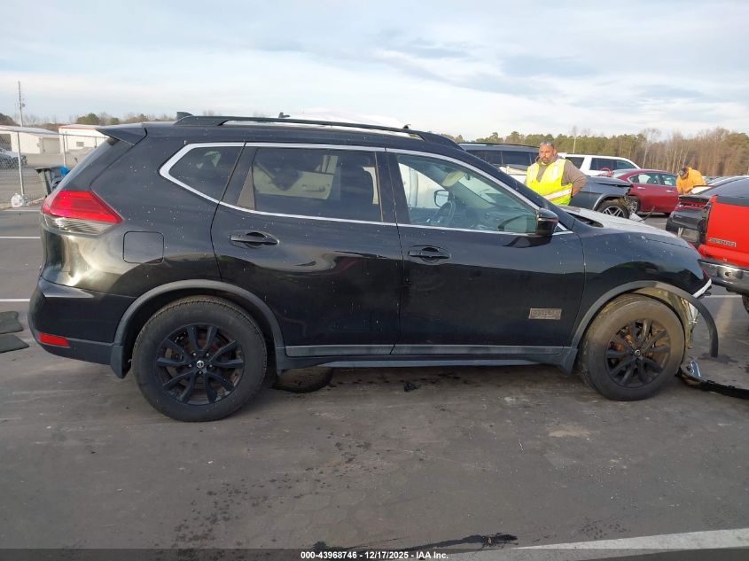 2017 Nissan Rogue Sv VIN: 5N1AT2MT1HC754543 Lot: 43968746