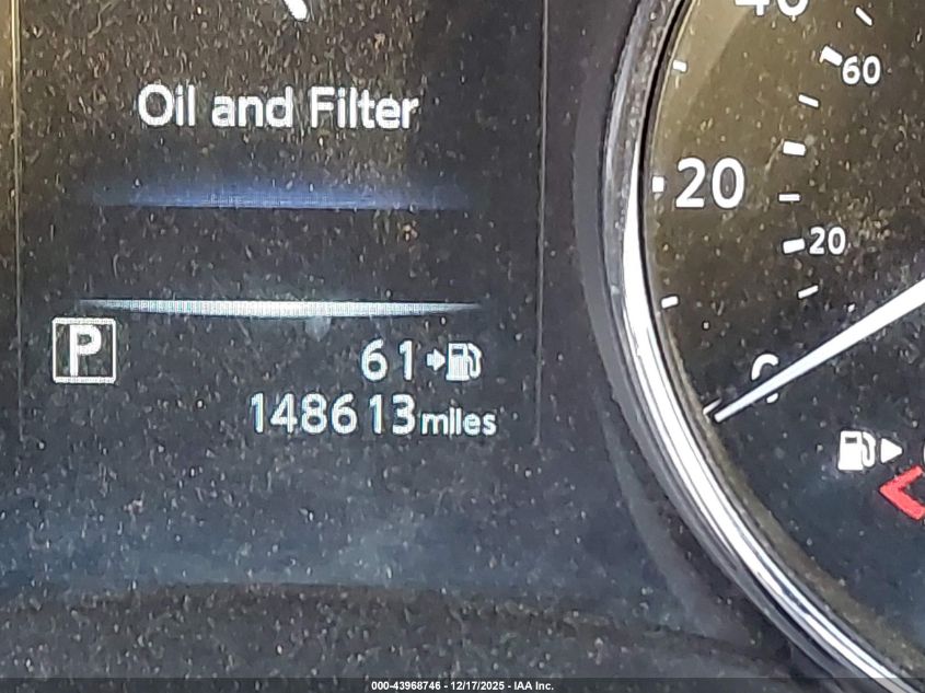 2017 Nissan Rogue Sv VIN: 5N1AT2MT1HC754543 Lot: 43968746