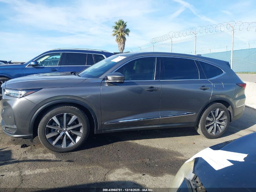 2025 Acura Mdx Technology Package VIN: 5J8YD9H46SL001711 Lot: 43968751