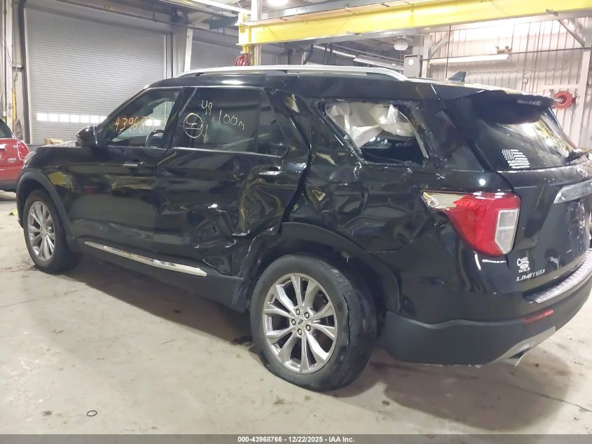 2022 Ford Explorer Limited VIN: 1FMSK8FH2NGA79387 Lot: 43968766