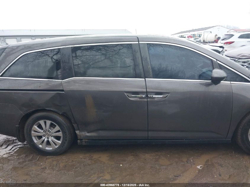 2015 Honda Odyssey Ex-L VIN: 5FNRL5H65FB076327 Lot: 43968778