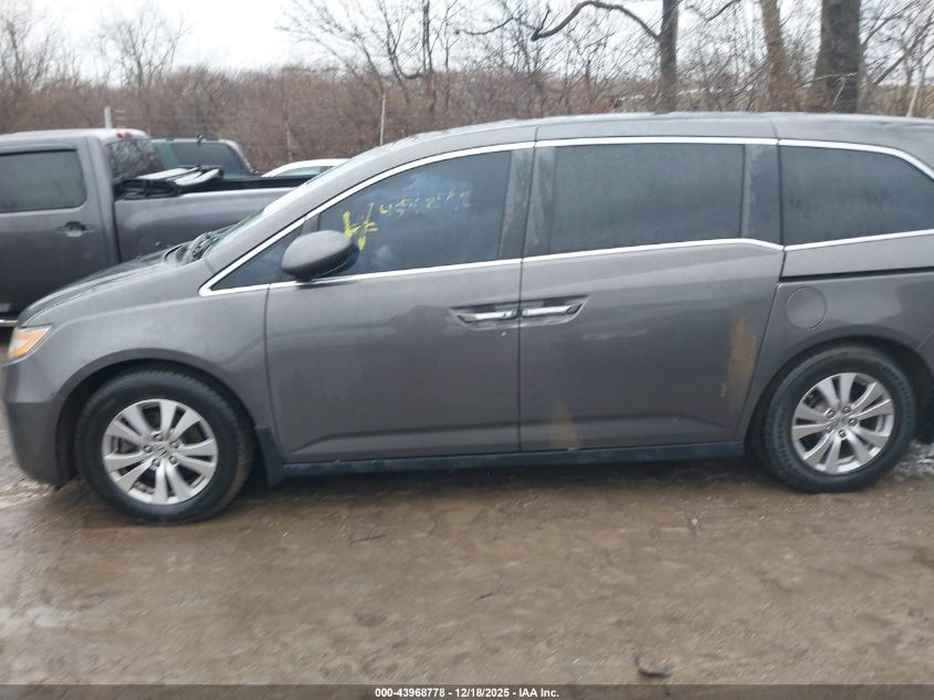 2015 Honda Odyssey Ex-L VIN: 5FNRL5H65FB076327 Lot: 43968778