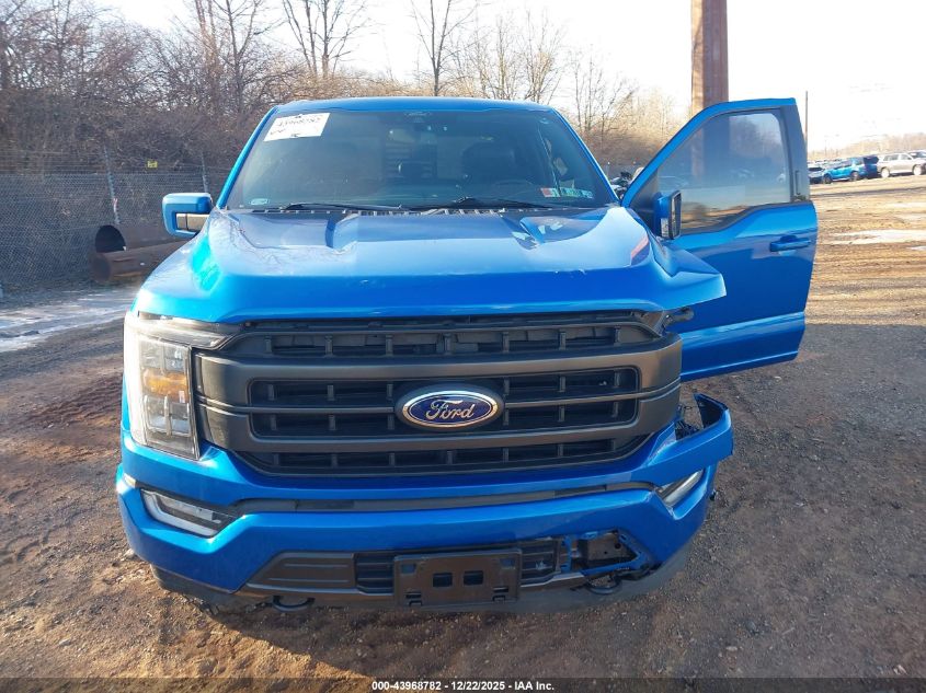 2021 Ford F-150 Lariat VIN: 1FTFW1E51MKD67874 Lot: 43968782