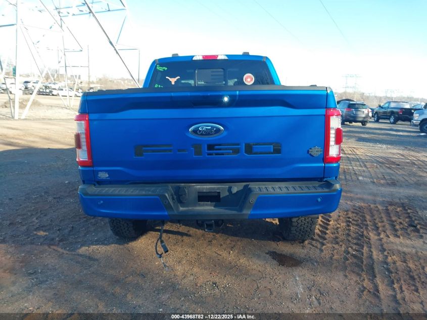 2021 Ford F-150 Lariat VIN: 1FTFW1E51MKD67874 Lot: 43968782