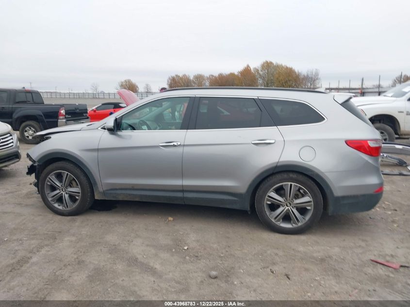 2016 Hyundai Santa Fe Limited VIN: KM8SR4HF6GU161952 Lot: 43968783