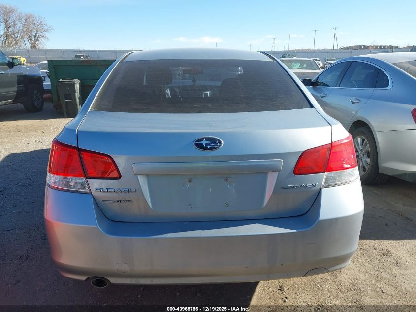 2012 Subaru Legacy 2.5I VIN: 4S3BMCA66C3030981 Lot: 43968786