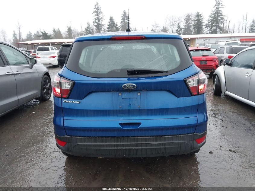 2018 Ford Escape S VIN: 1FMCU0F70JUA31759 Lot: 43968787