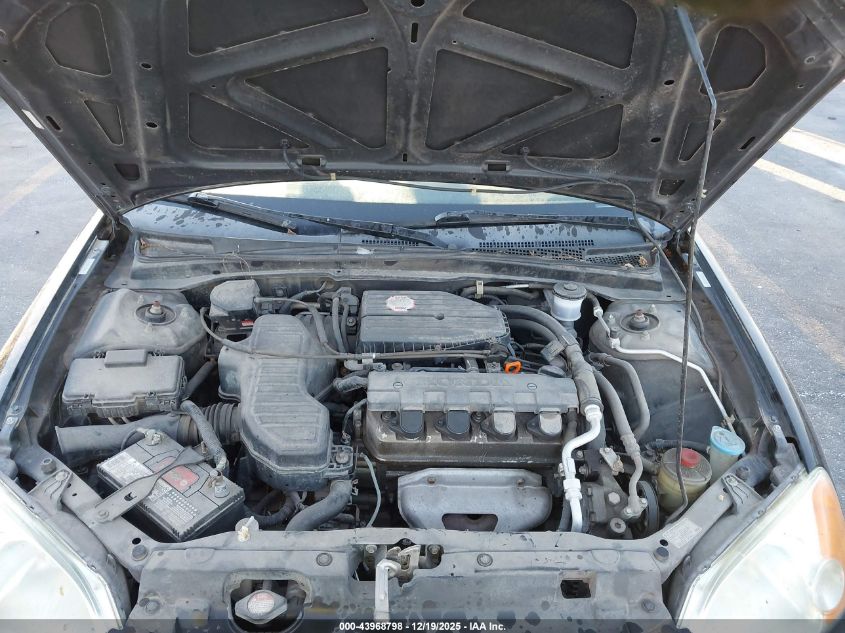 2002 Honda Civic Lx VIN: 2HGES16582H545324 Lot: 43968798