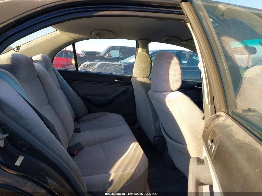 2002 Honda Civic Lx VIN: 2HGES16582H545324 Lot: 43968798