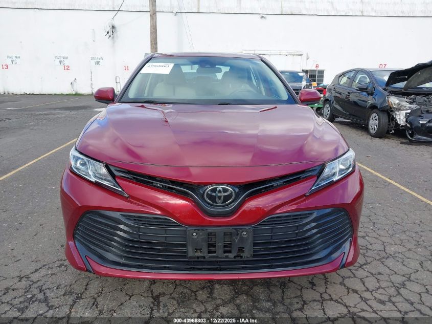 2019 Toyota Camry Le VIN: 4T1B11HK9KU832879 Lot: 43968803
